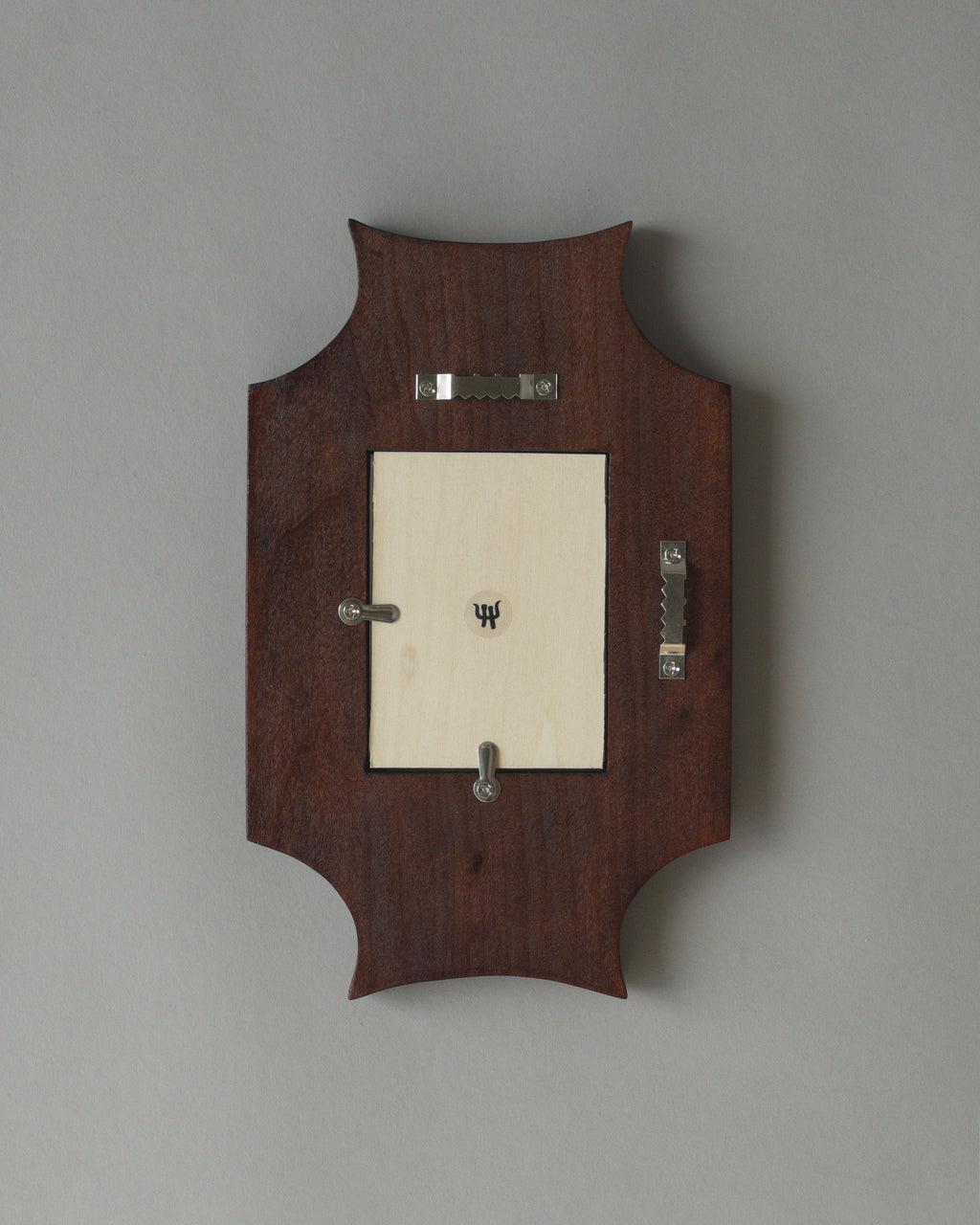 Irregular Frame, Red Brown