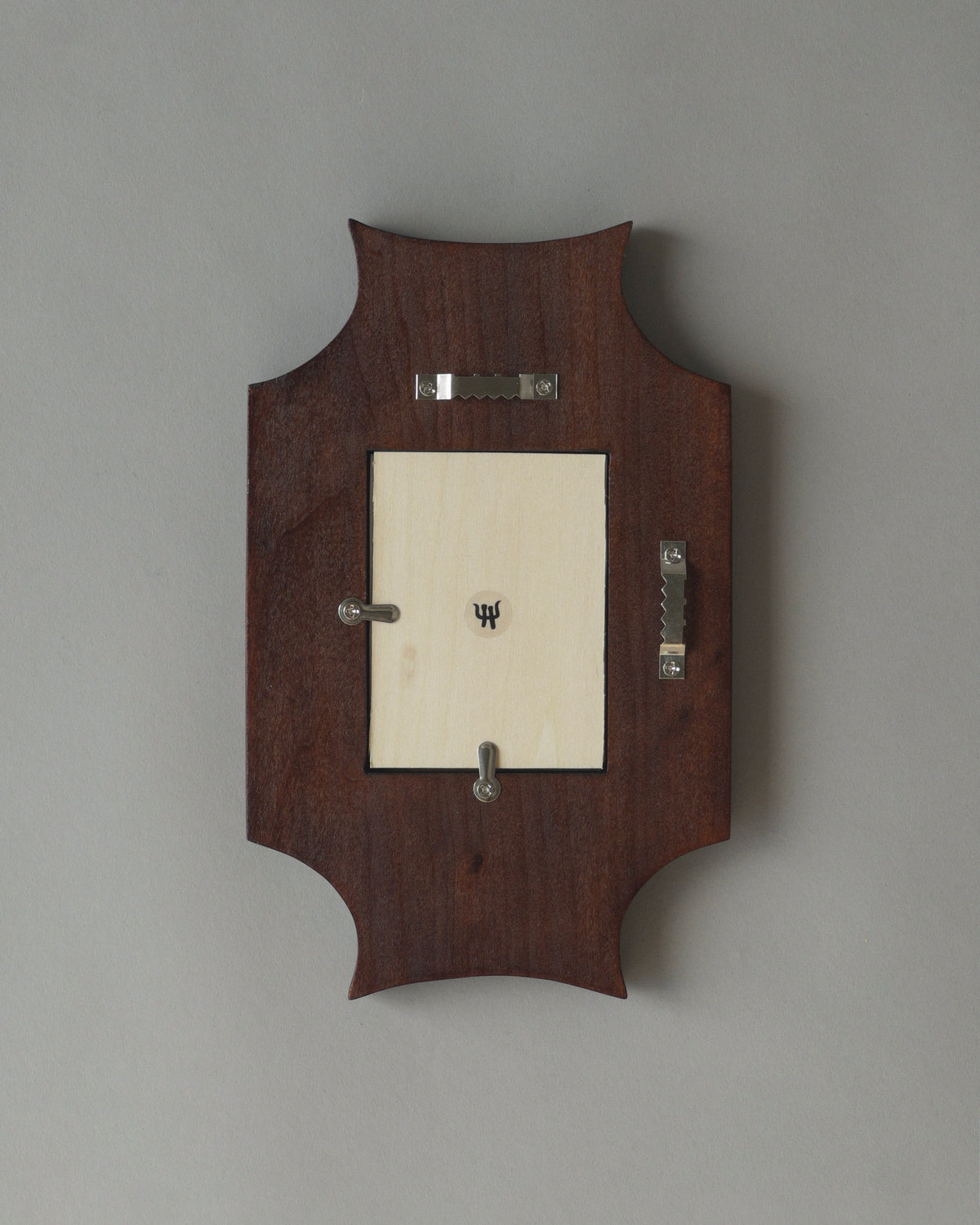 Irregular Frame, Red Brown